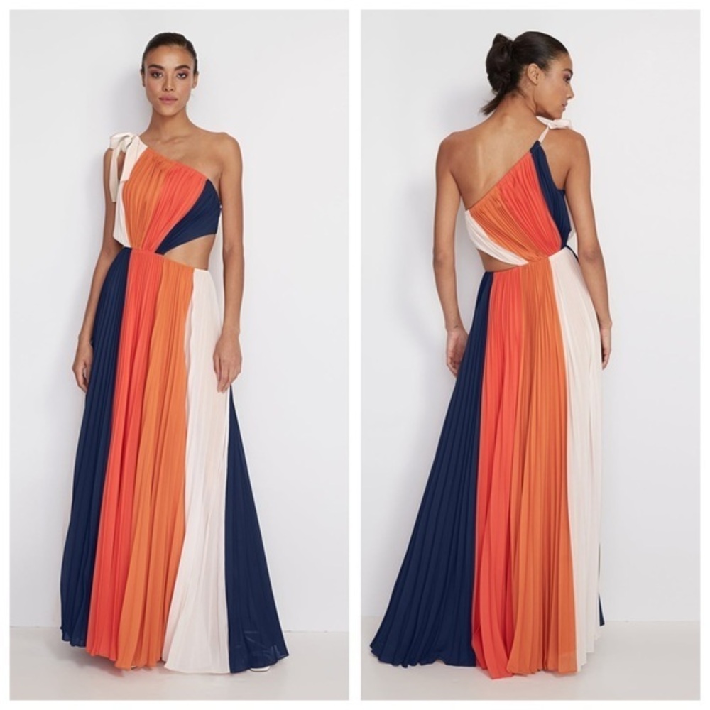 AMUR Kade Pleated Dress Size 0